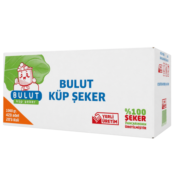 Bulut Küp Şeker 1000 Gr 20'li Koli