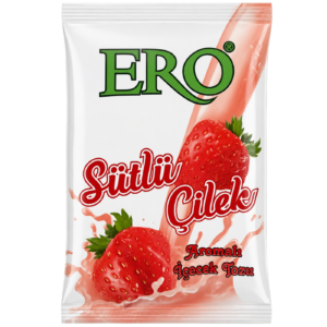 Ero Sütlü Çilek Aromalı İçecek Tozu