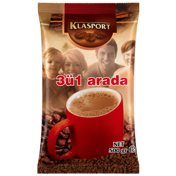 Klasport 3'ü 1 Arada Çözünebilir Kahve