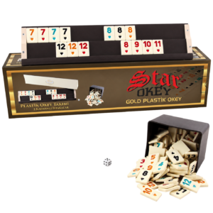 Star Gold Plastik Okey Takımı