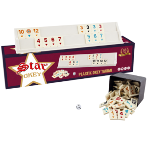 Star Plastik Okey Takımı