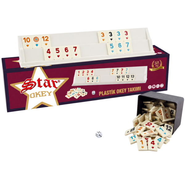 Star Plastik Okey Takımı